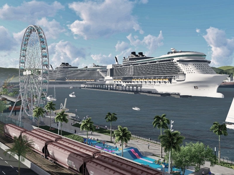 Santos werkt aan nieuwe cruiseterminal van Miami-niveau voor seizoen 2029-2030	