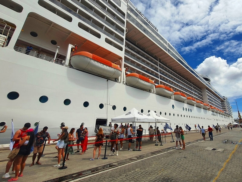 Brazilië presenteert gezichtsherkenning voor inscheping op cruises