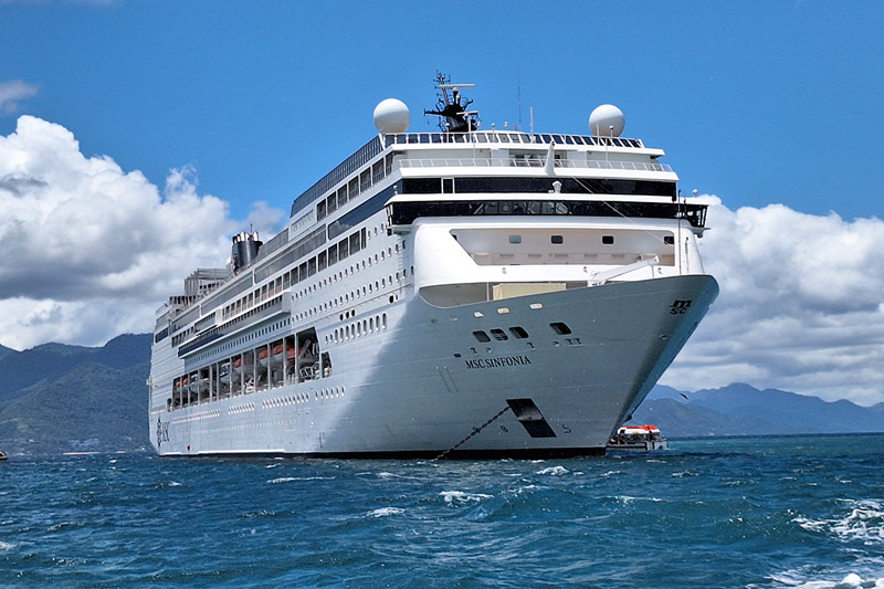 MSC Sinfonia start seizoen 2025-2026 in Brazilië		