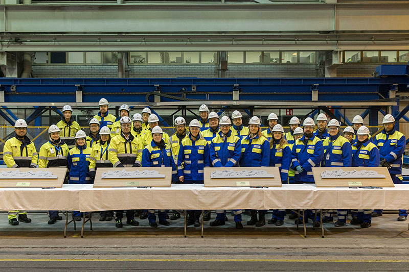Bouw van vijfde Icon Class-schip bij Meyer Turku gestart		