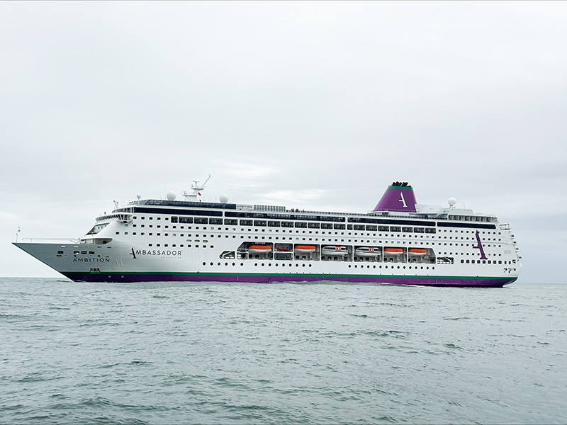 Weer dwingt Ambition tot tweede aanpassing van vaarschema