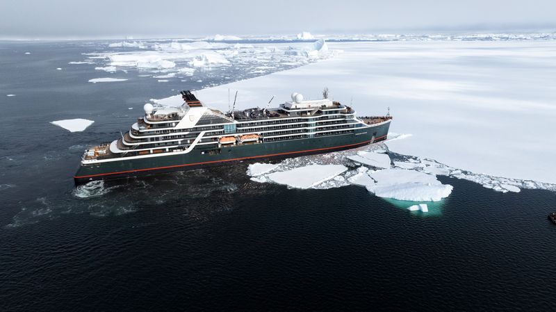 Seabourn Venture bereikt 70 graden zuid en vestigt record