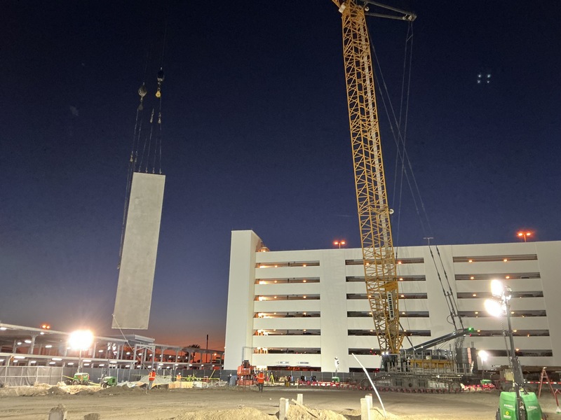 Port Canaveral bereikt bouwmijlpaal met nieuwe parkeergarage