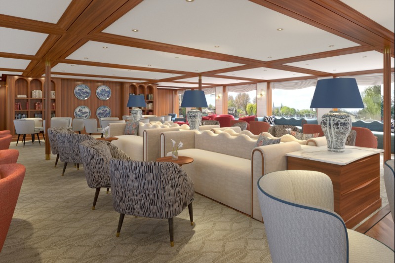 Uniworld presenteert eerste beelden van S.S. Audrey en S.S. Marlene 	