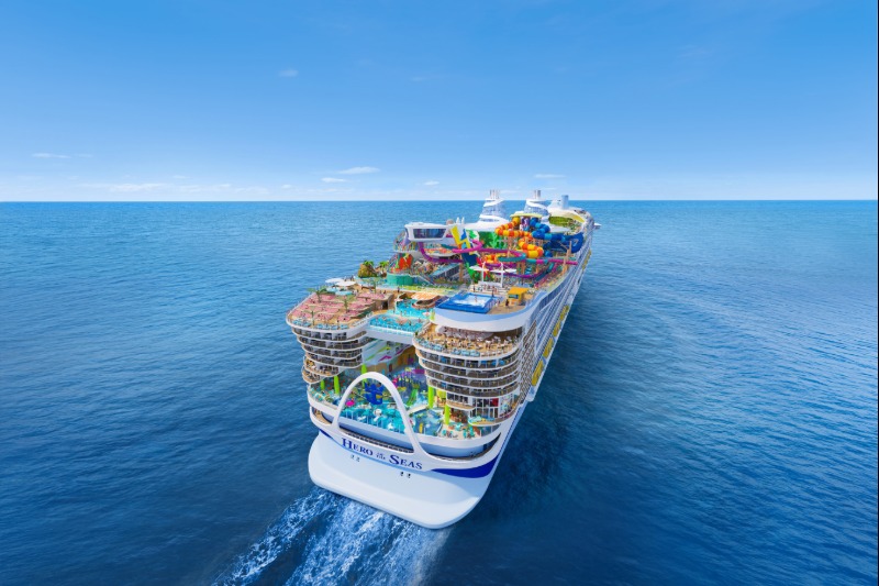 Royal Caribbean presenteert Hero of the Seas, varend vanuit Miami