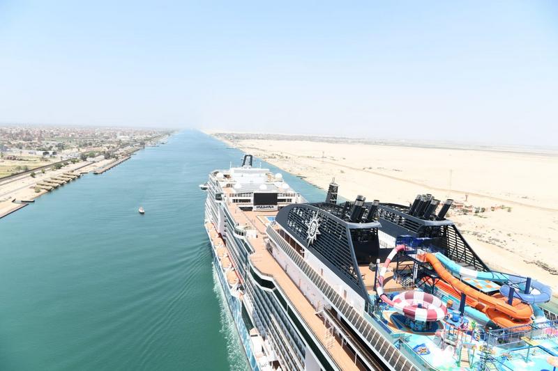 MSC_Euribia_Maakt_Eerste_Doortocht_door_het_Suezkanaal