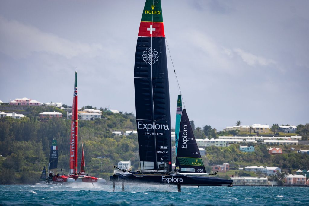 Explora_Journeys_presenteert_nieuwe_uitstraling_voor_Swiss_SailGP_Team_in_Bermuda