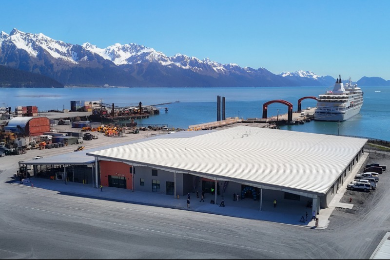 Royal Caribbean opent nieuwe cruiseterminal in Seward, Alaska		