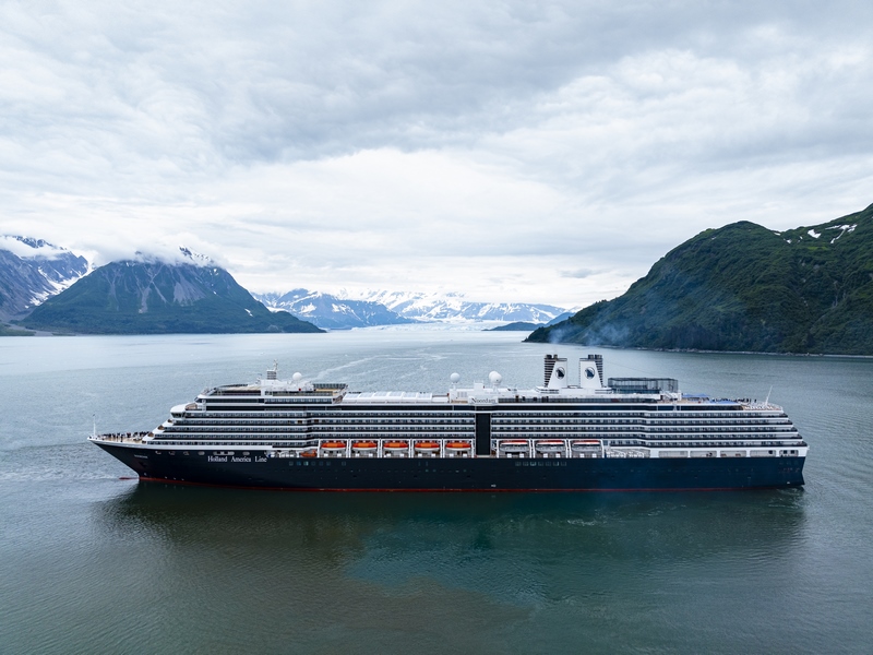 Noordam vertrekt op 28-daagse Alaska-cruise van Holland America Line