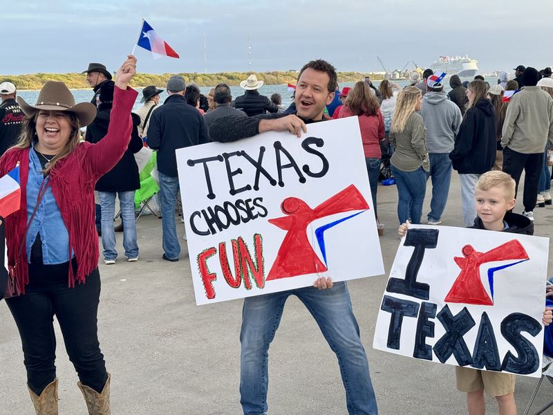 Carnival benadrukt sterke positie aan Golfkust terwijl Royal Caribbean inzet op Texas