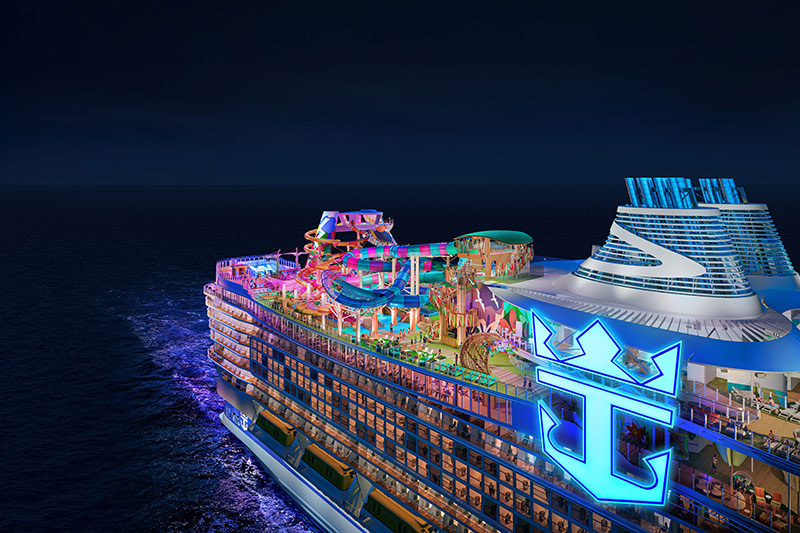 Italiaanse autoriteiten blokkeren cruisehaven bij Rome die gesteund wordt door Royal Caribbean