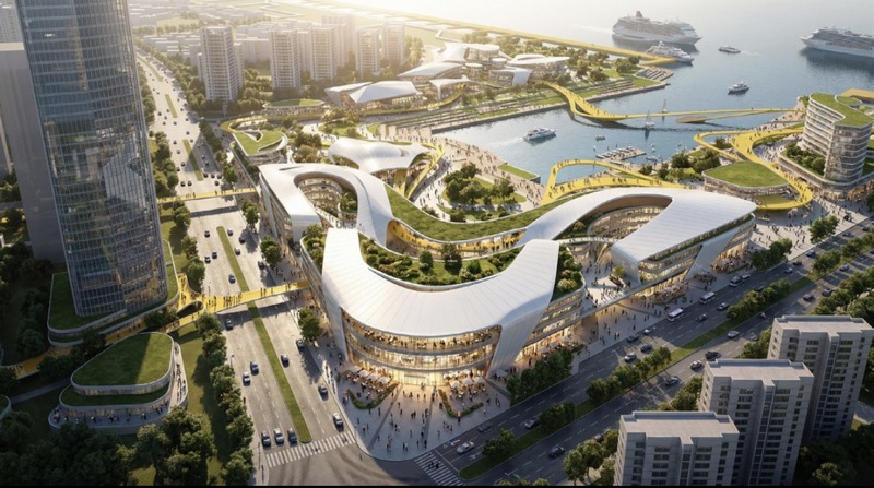 Bouw van start voor haven Nantong, bedoeld voor rivier- en zeeschepen