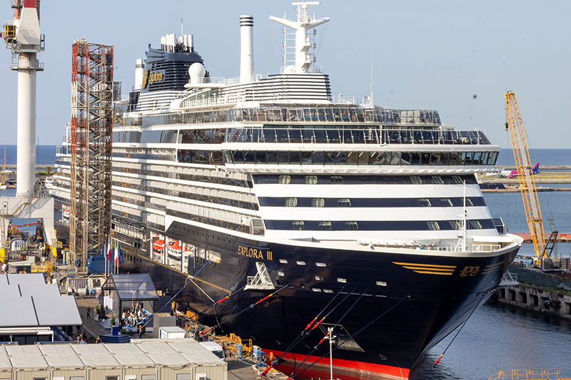 Explora III vertrekt op maidenvoyage