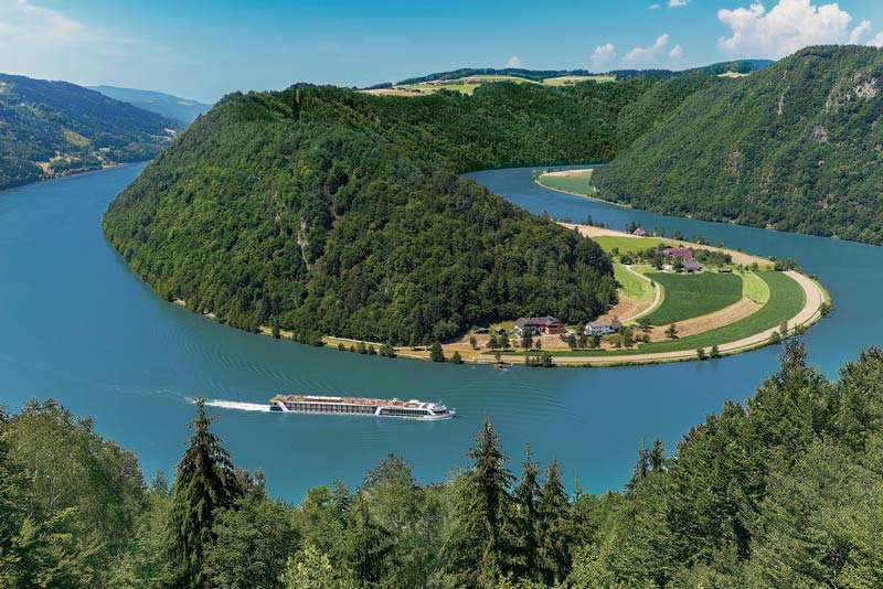Lage waterstanden blijven cruisevaart op de Donau verstoren