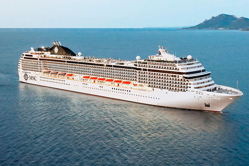 MSC Musica viert 20 jaar in dienst bij MSC Cruises