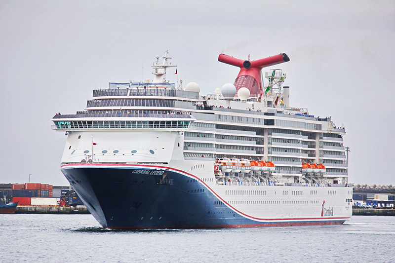Carnival Legend klaar voor eclipscruise in Europa