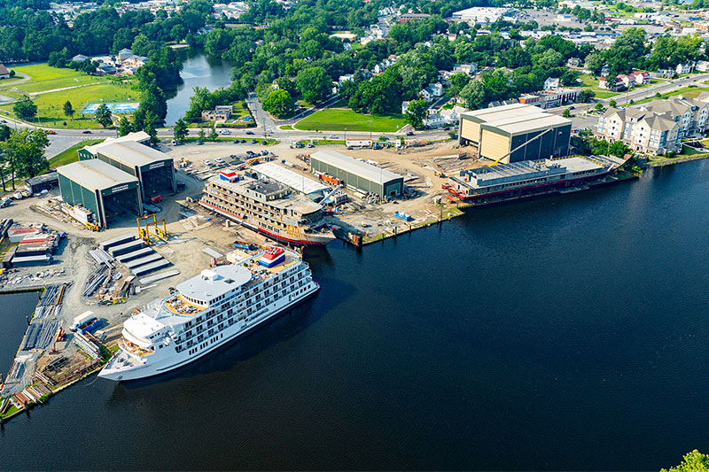 American Cruise Lines doopt nieuwe rivierboot American Rhapsody