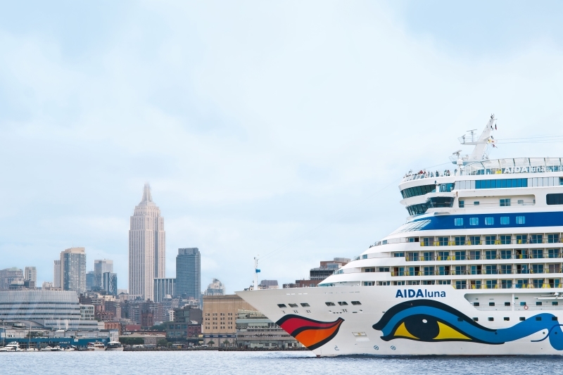 AIDAluna vaart in voorjaar 2028 van de Caraïben naar Noord-Europa