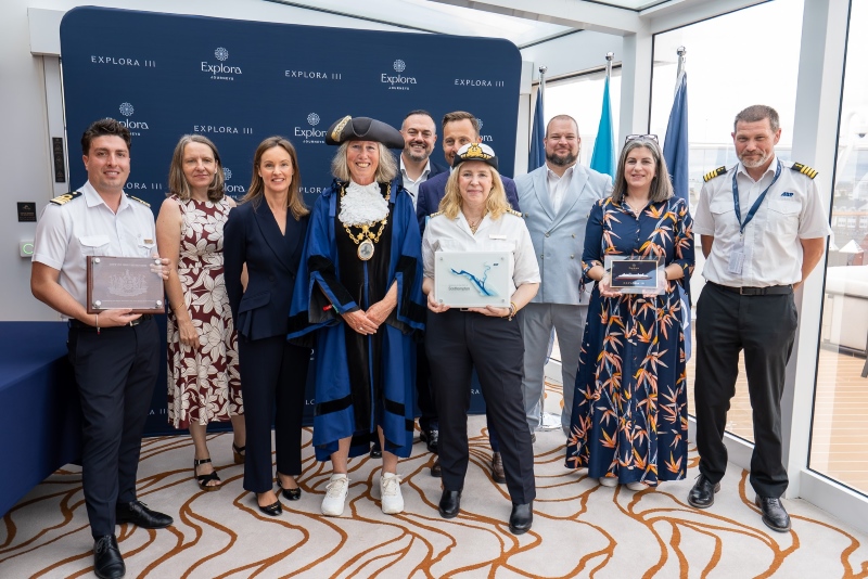 Explora III maakt eerste bezoek aan Southampton