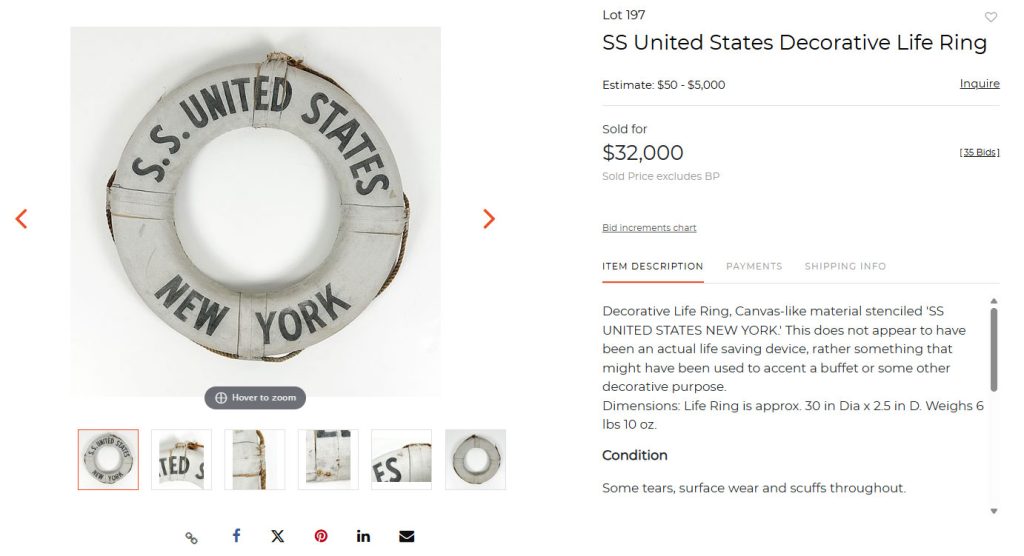 Reddingsboei_van_de_SS_United_States_brengt___op_bij_veiling