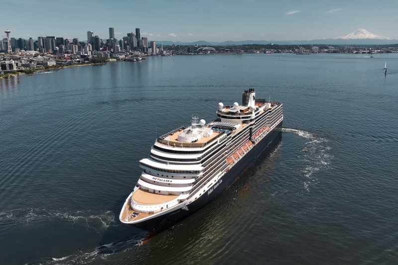 Alaska-seizoen 2028 van Holland America Line is te boeken