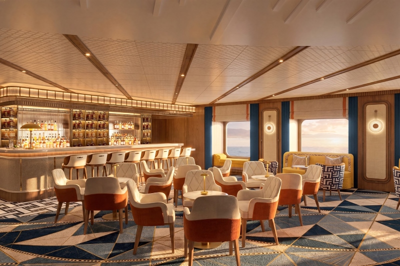 Holland America presenteert nieuwe Ocean Bar van de Oosterdam