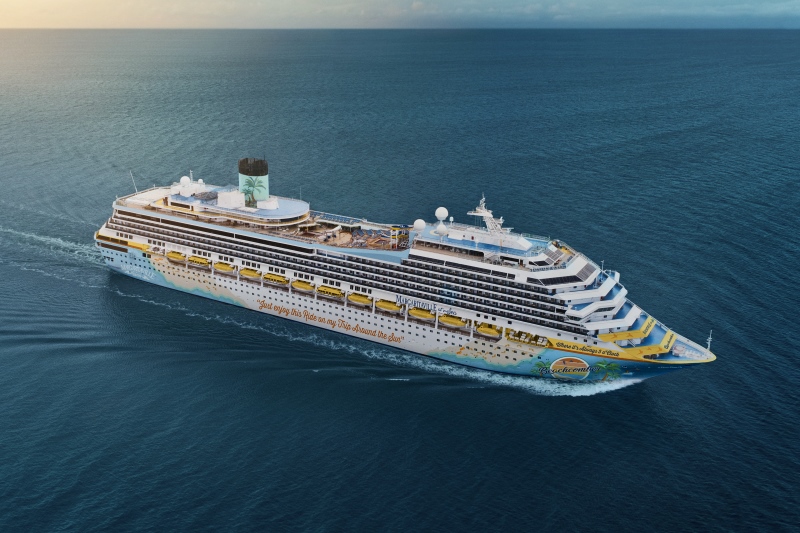 Beachcomber van Margaritaville at Sea gaat vanuit Galveston varen