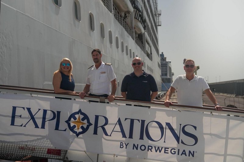 Regatta vaart nu voor Explorations by Norwegian