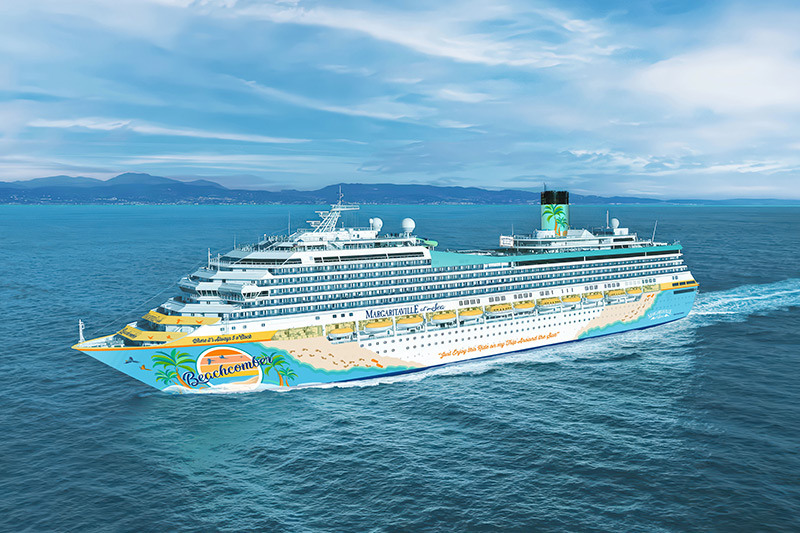 Margaritaville at Sea vaart naar nieuwe haven in Mexico