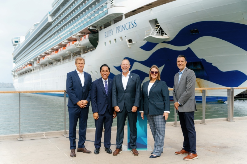 Ruby Princess opent recordseizoen van San Diego