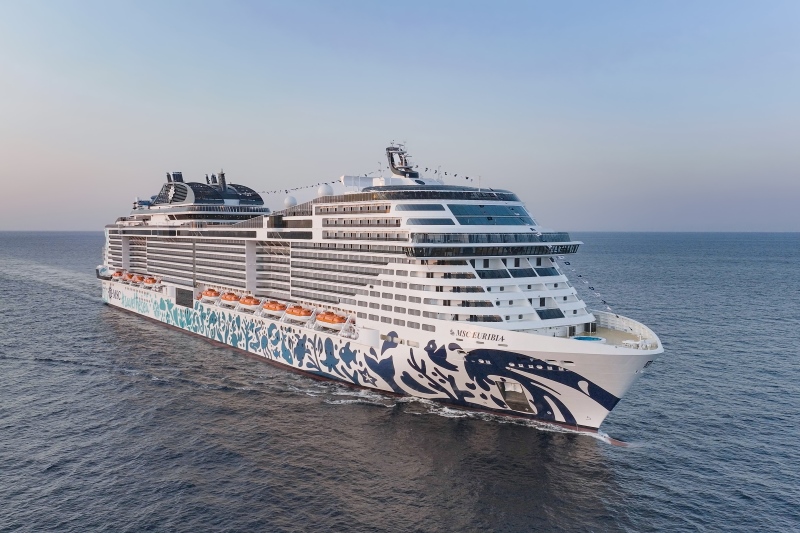 MSC stuurt de Euribia komende winter naar de Canarische Eilanden