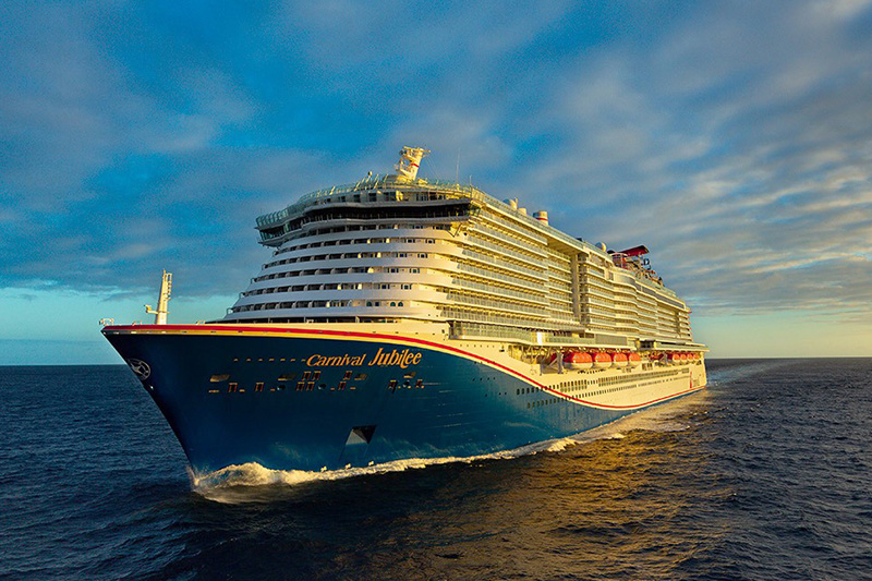 Carnival Jubilee start met korte cruises vanuit Galveston