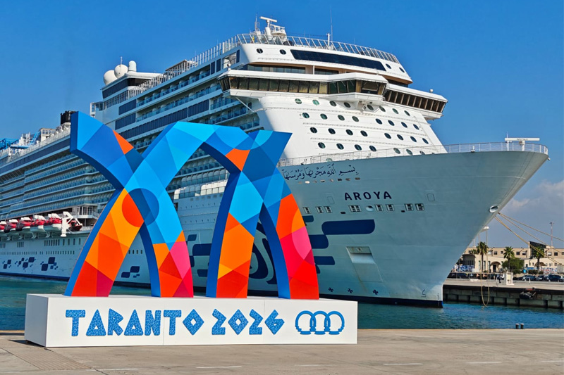 Aroya rondt charter voor Middellandse Zeespelen 2026 af in Taranto