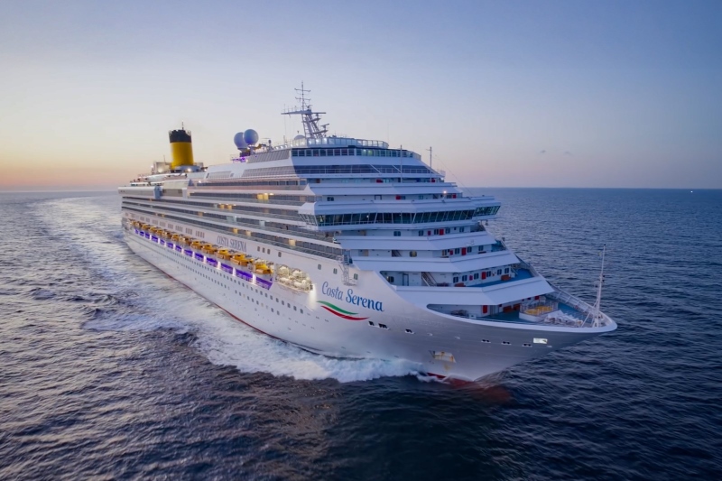 Costa Serena arriveert in Japan als drijvend hotel voor de Aziatische Spelen