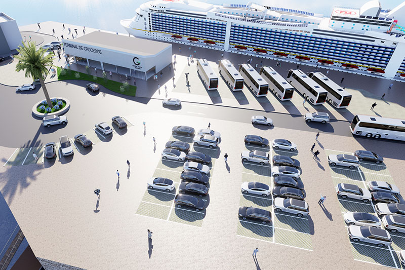 Nieuwe cruiseterminal in Ferrol opent in het voorjaar van 2027