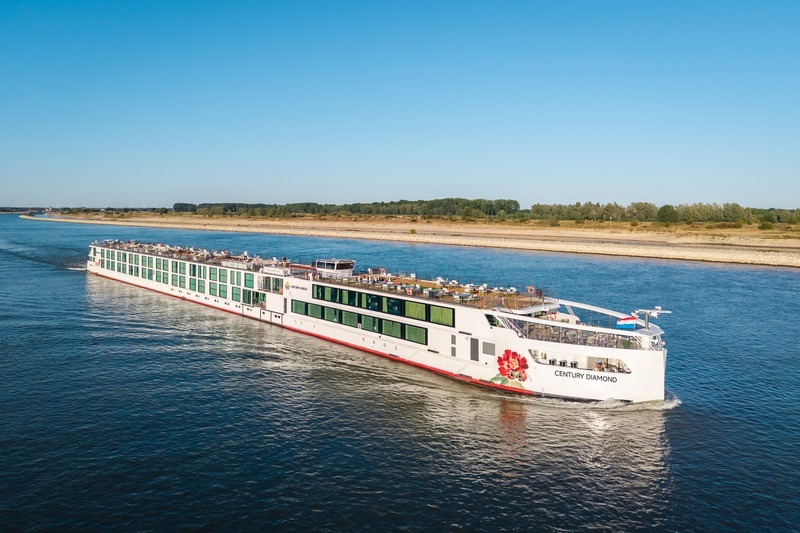 Century Cruises plant debuut van nieuwe Century Diamond op de Rijn in augustus 2027