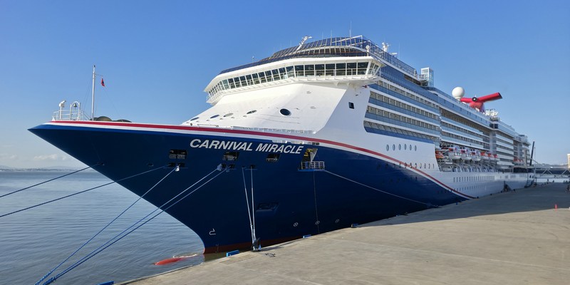 Carnival Miracle begint verplaatsingsreis naar Galveston