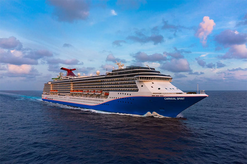 Carnival zet Adventure, Legend en Spirit in 2028-29 in aan de westkust