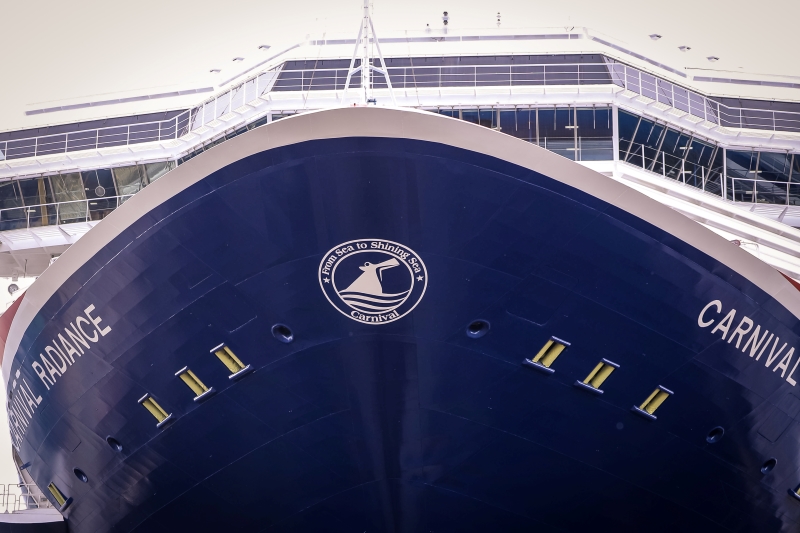 Carnival Radiance weer terug in Long Beach na werfbezoek