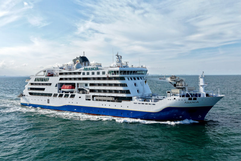 Huanghai Shipbuilding levert de Aranoa op