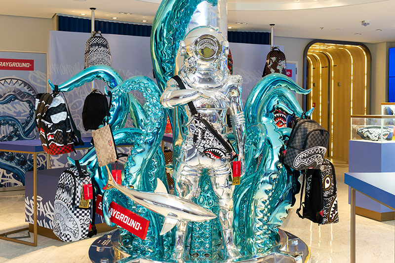 Sprayground en Harding+ openen pop-up op P&O Arvia