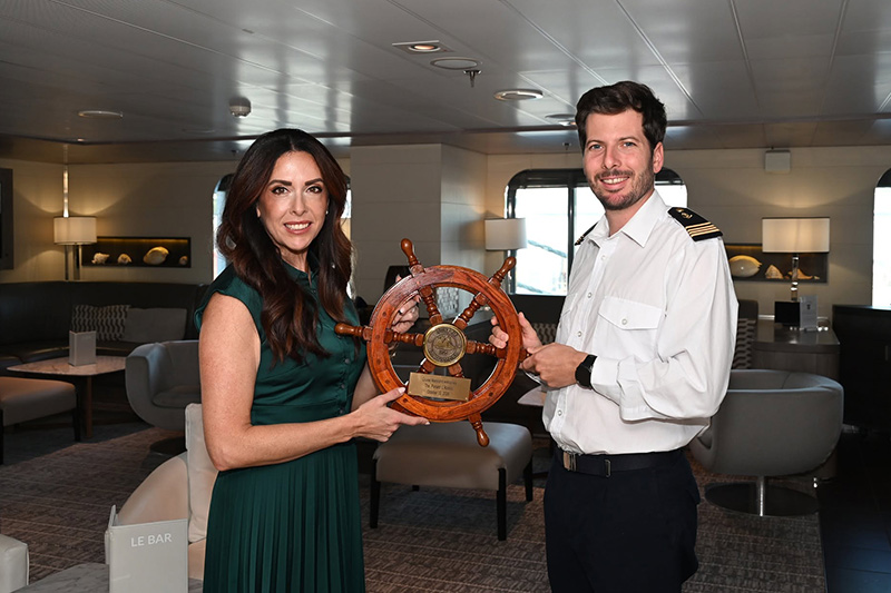 L'Austral van Ponant voor het eerst op bezoek in Baltimore