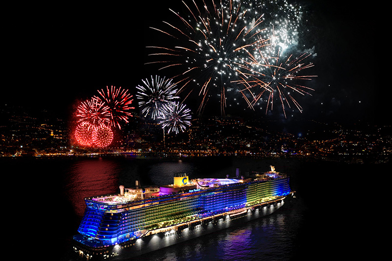Costa Cruises keert met de Toscana terug naar het Sanremo-muziekfestival