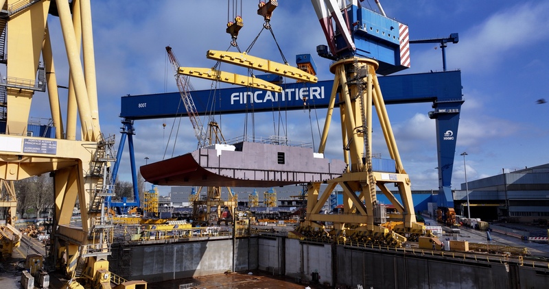 Fincantieri breidt digitale hulpmiddelen en werfcapaciteit uit