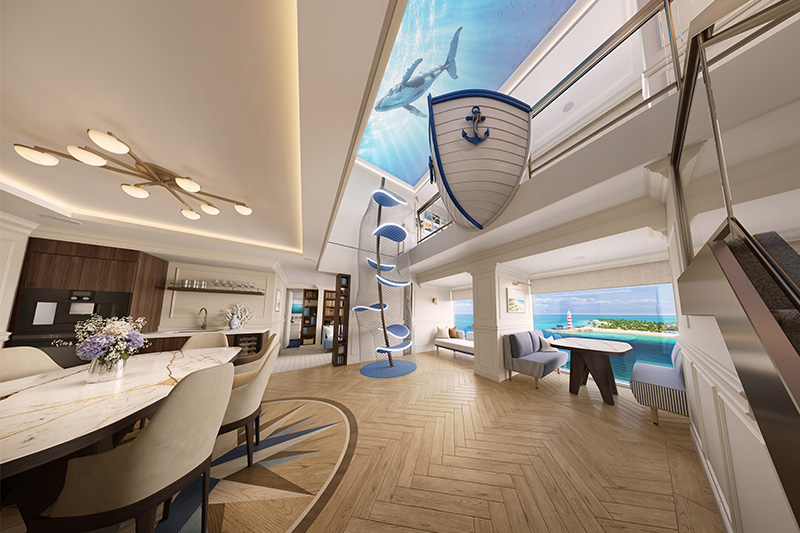 MSC Cruises presenteert de Grand Hamptons Villa